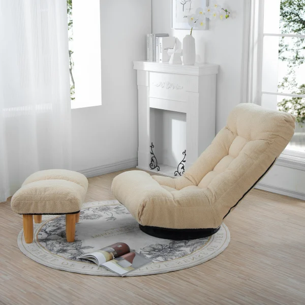 Single sofa reclining, adjustable  chair
