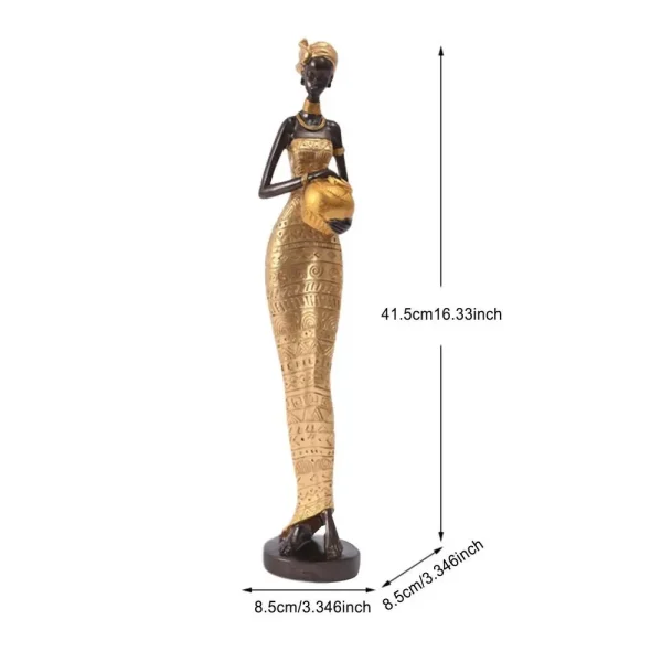 African Woman Figurines